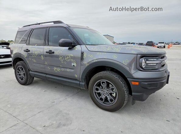 3FMCR9B63PRD64380 2023 FORD BRONCO Gray Przód prawy