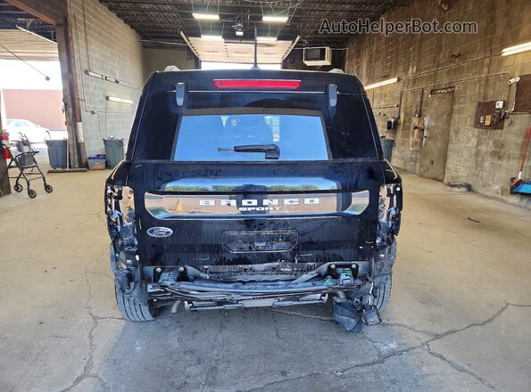 3FMCR9B63RRE33068 2024 FORD BRONCO Black Вид ззаду