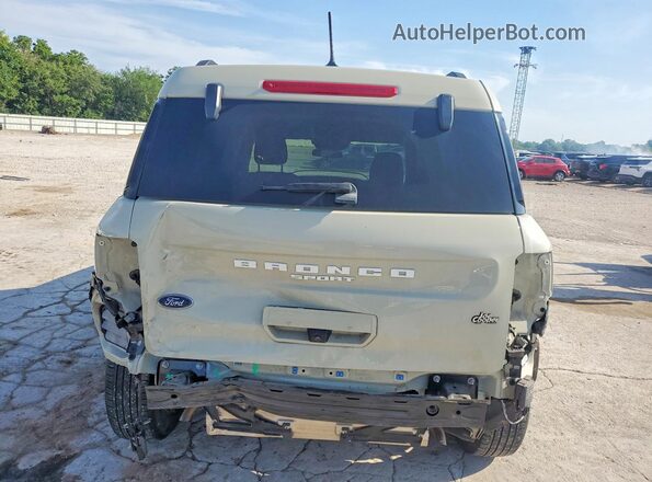 3FMCR9B63RRF17164 2024 FORD BRONCO Beige Вид ззаду