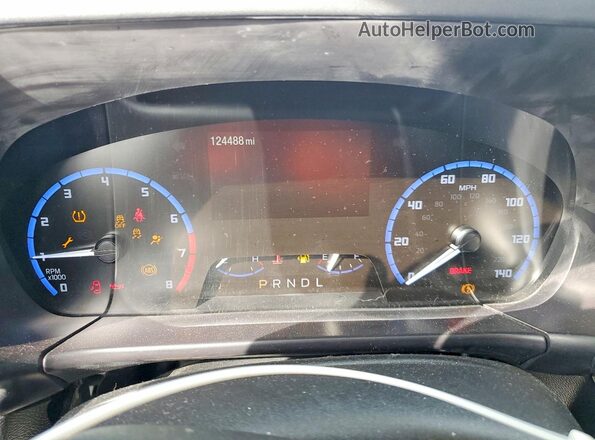 3FMCR9B64MRA73155 2021 FORD BRONCO Red Instrument cluster view