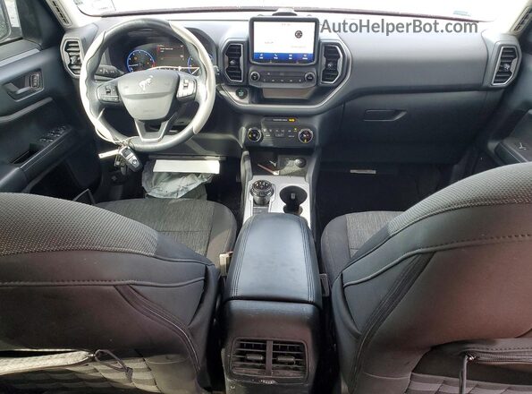 3FMCR9B64MRA73155 2021 FORD BRONCO Red Dashboard view