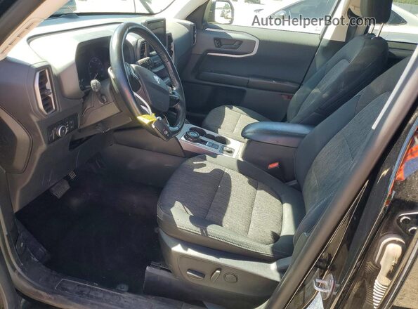 3FMCR9B64PRD15236 2023 FORD BRONCO Black წინა სალონის ხედი