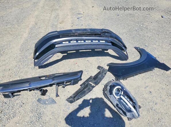 3FMCR9B64PRD15236 2023 FORD BRONCO Black ძრავის განყოფილების ხედი