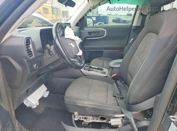 3FMCR9B64PRD40721 2023 FORD BRONCO Black Widok wnętrza z przodu