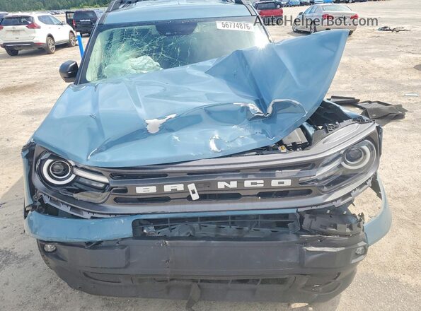 3FMCR9B64PRD44347 2023 FORD BRONCO Blue Շարժիչի բաժամունքի տեսք