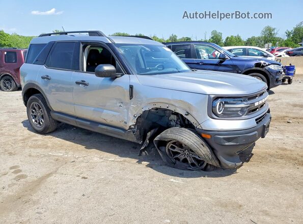 3FMCR9B64PRD67644 2023 FORD BRONCO Серебряный Передняя правая четверть