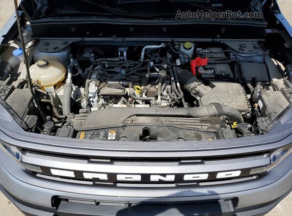 3FMCR9B64PRD67644 2023 FORD BRONCO Серебряный Вид подкапотного пространства