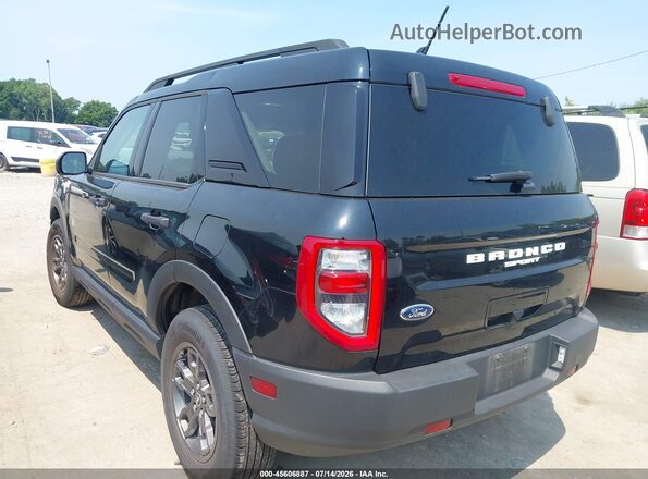 3FMCR9B64RRF16203 2024 FORD BRONCO SPORT Black უკანა მარცხენა