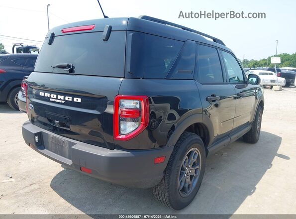 3FMCR9B64RRF16203 2024 FORD BRONCO SPORT Black უკანა მარჯვენა