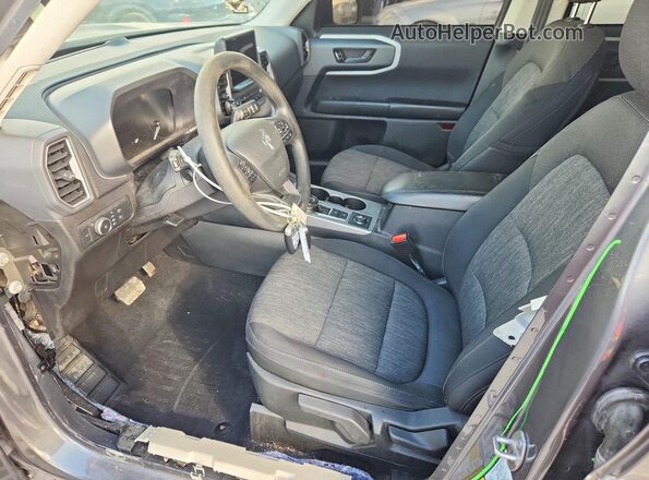 3FMCR9B65MRA18939 2021 FORD BRONCO Угольный Вид салона спереди