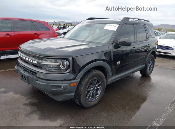 3FMCR9B65MRA44151 2021 FORD BRONCO SPORT Black Front left