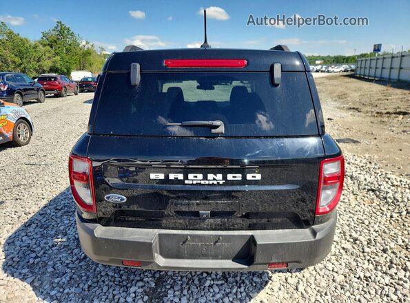 3FMCR9B65MRB00931 2021 FORD BRONCO Black Widok z tyłu