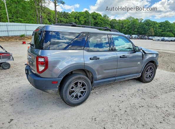 3FMCR9B65MRB35436 2021 FORD BRONCO Gray Tył prawy