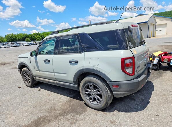 3FMCR9B65PRD75509 2023 FORD BRONCO Silver Trasero izquierdo