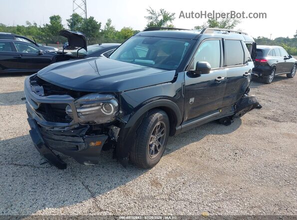 3FMCR9B65PRD80483 2023 FORD BRONCO SPORT Black Առջևի ձախ երեք քառորդ տեսարան