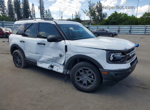 3FMCR9B65PRD94786 2023 FORD BRONCO White Przód prawy