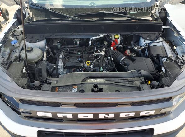 3FMCR9B65PRD94786 2023 FORD BRONCO White Widok komory silnika
