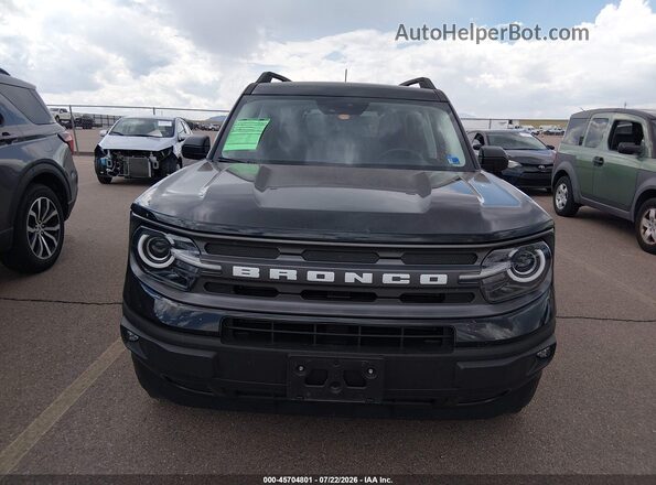 3FMCR9B65RRF15819 2024 FORD BRONCO SPORT Black Вид щитка приладів