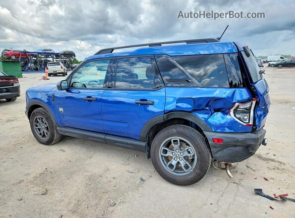 3FMCR9B65RRF71811 2024 FORD BRONCO Blue Trasero izquierdo