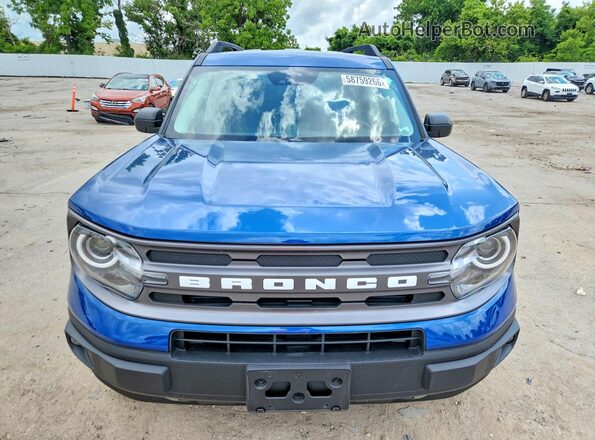 3FMCR9B65RRF71811 2024 FORD BRONCO Blue Vista frontal