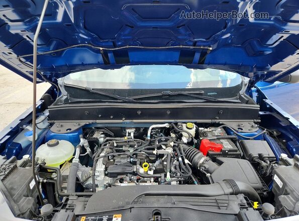 3FMCR9B65RRF71811 2024 FORD BRONCO Blue Vista del compartimento del motor