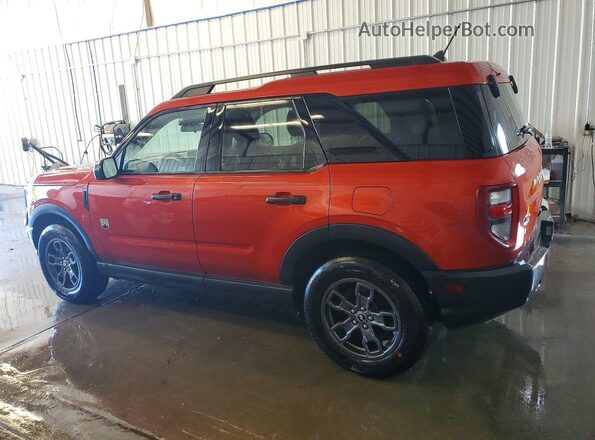 3FMCR9B66NRD29555 2022 FORD BRONCO Red უკანა მარცხენა