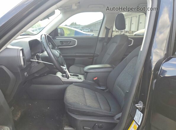 3FMCR9B66NRE07378 2022 FORD BRONCO Black წინა სალონის ხედი