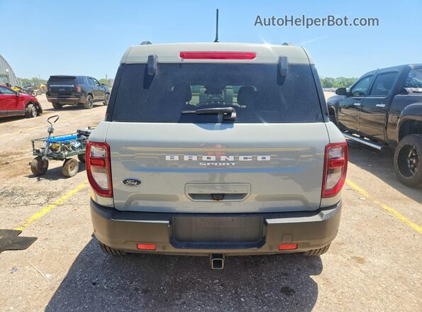 3FMCR9B66NRE35309 2022 FORD BRONCO Silver Rear view