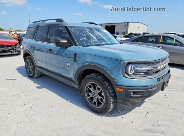 3FMCR9B66PRD25329 2023 FORD BRONCO Teal Przód prawy