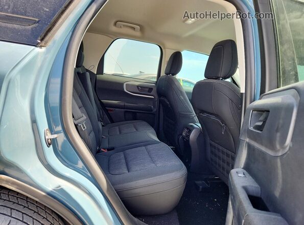3FMCR9B66PRD25329 2023 FORD BRONCO Teal Widok tylnych siedzeń