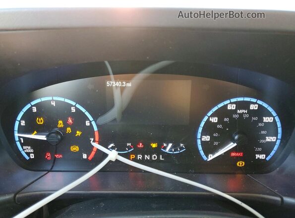 3FMCR9B66RRE45263 2024 FORD BRONCO Серый Вид щитка приборов