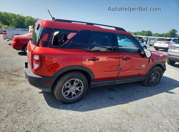 3FMCR9B67NRE20348 2022 FORD BRONCO Orange Задня права чверть