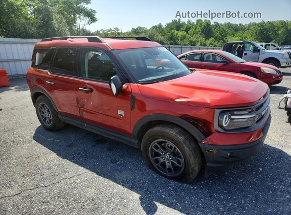 3FMCR9B67NRE20348 2022 FORD BRONCO Orange Передня права чверть