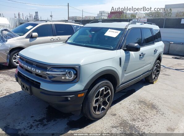 3FMCR9B67NRE35867 2022 FORD BRONCO SPORT Gray Vista tres cuartos delantera izquierda