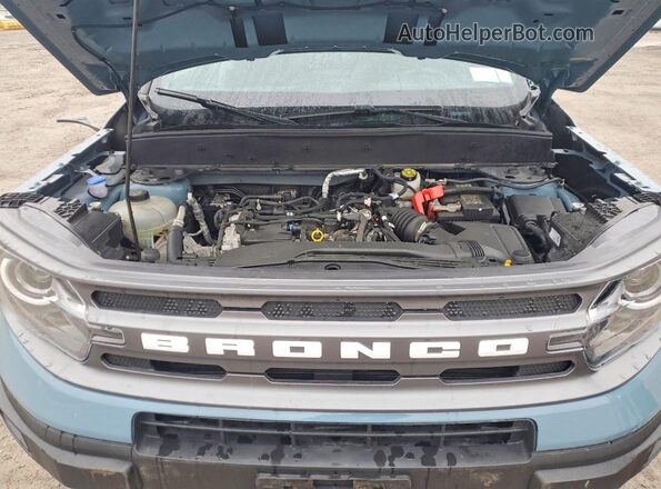 3FMCR9B67PRD07180 2023 FORD BRONCO Blue Շարժիչի բաժամունքի տեսք