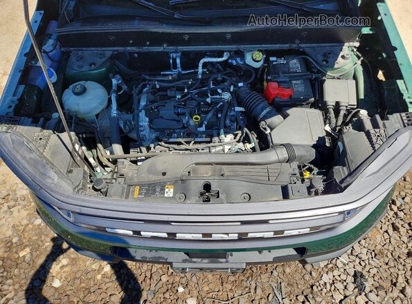 3FMCR9B67PRD79822 2023 FORD BRONCO Green Widok komory silnika