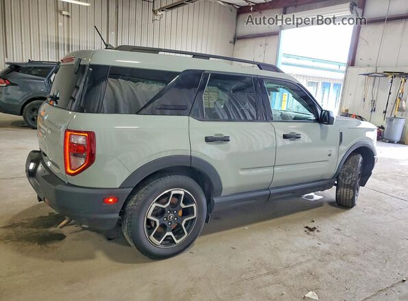 3FMCR9B68MRA34312 2021 FORD BRONCO Gray Задня права чверть