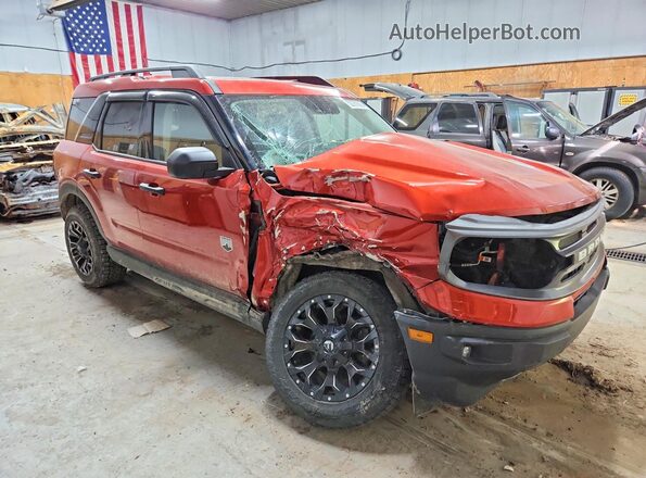 3FMCR9B68PRD63340 2023 FORD BRONCO Red Delantero derecho