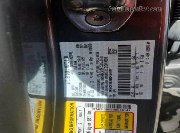 3FMCR9B68RRE46141 2024 FORD BRONCO Gray Engine compartment view