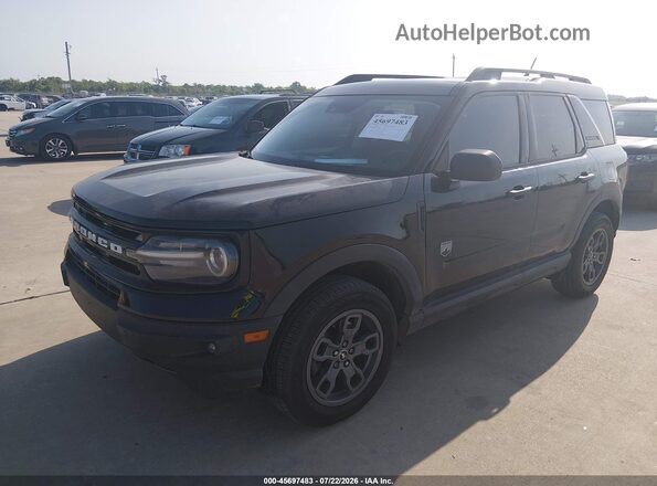 3FMCR9B69MRA54097 2021 FORD BRONCO SPORT Black წინა მარცხენა ხედი სამი მეოთხედიდან