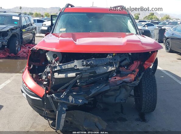 3FMCR9B69NRE06984 2022 FORD BRONCO SPORT Red Սալոնի հետևի տեսք