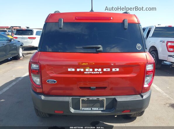 3FMCR9B69NRE06984 2022 FORD BRONCO SPORT Red 