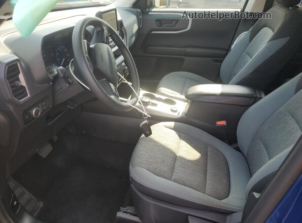 3FMCR9B69PRD37409 2023 FORD BRONCO Blue Front interior view