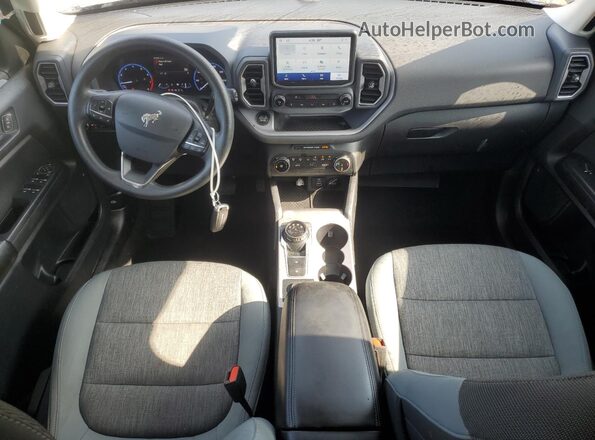 3FMCR9B69PRD37409 2023 FORD BRONCO Blue Dashboard view