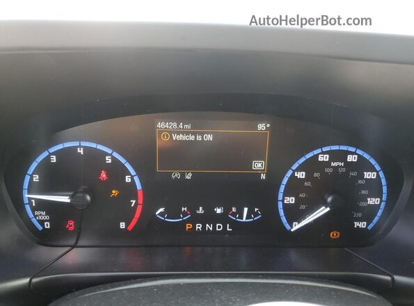 3FMCR9B69PRD37409 2023 FORD BRONCO Blue Instrument cluster view