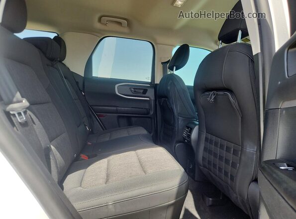3FMCR9B69PRD88151 2023 FORD BRONCO White უკანა სავარძლების ხედი