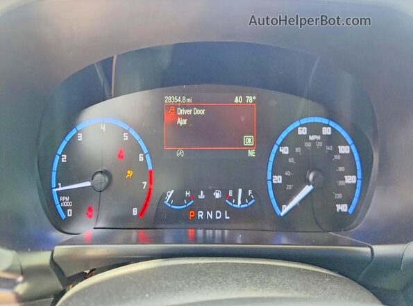 3FMCR9B69PRD88151 2023 FORD BRONCO White ხელსაწყოთა პანელის ხედი