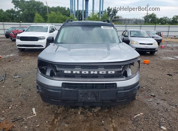 3FMCR9B6XMRA43190 2021 FORD BRONCO Silver Vista frontal