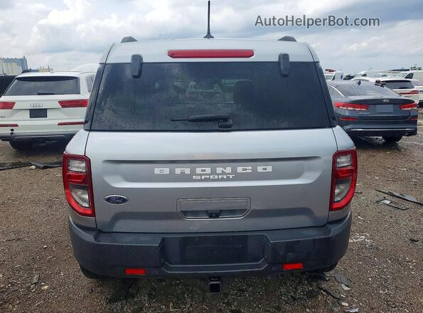 3FMCR9B6XMRA43190 2021 FORD BRONCO Silver Vista trasera