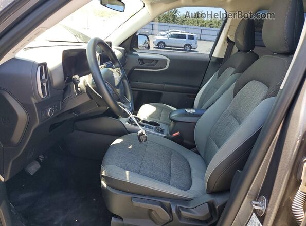 3FMCR9B6XMRA43237 2021 FORD BRONCO Gray წინა სალონის ხედი